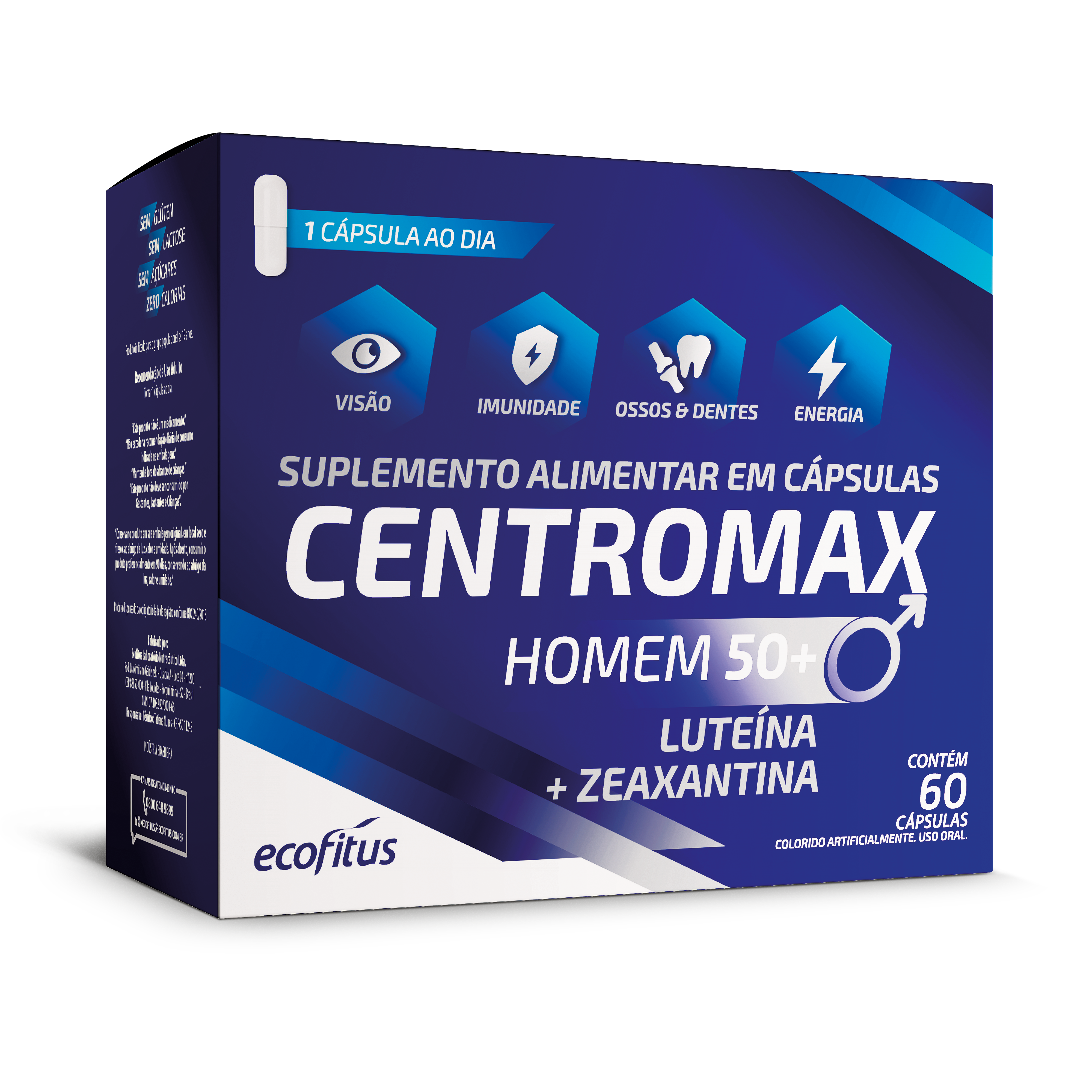 Centromax Homem 50+ 60 cps