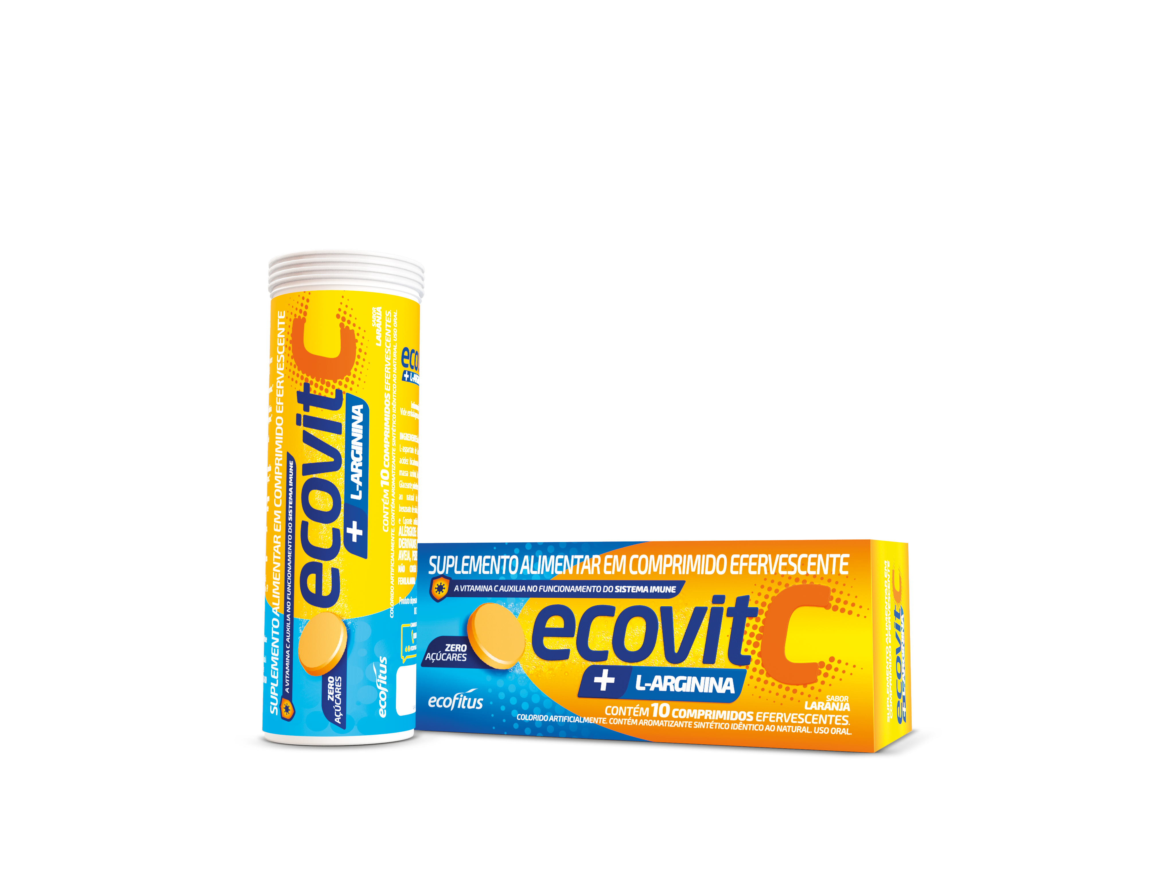 Ecovit C + Arginina 10 cpr