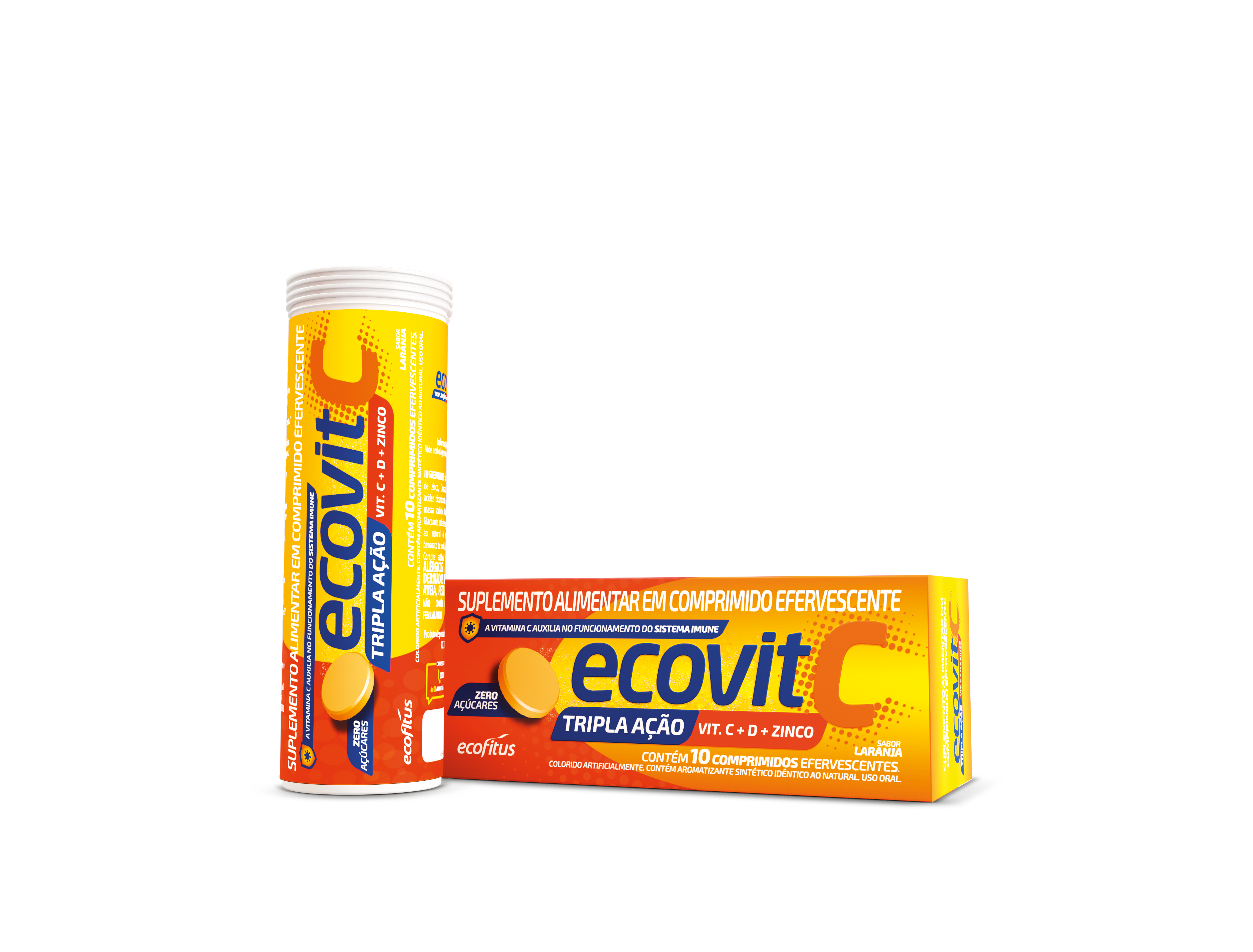 Ecovit C + Tripla Ação 10 cpr