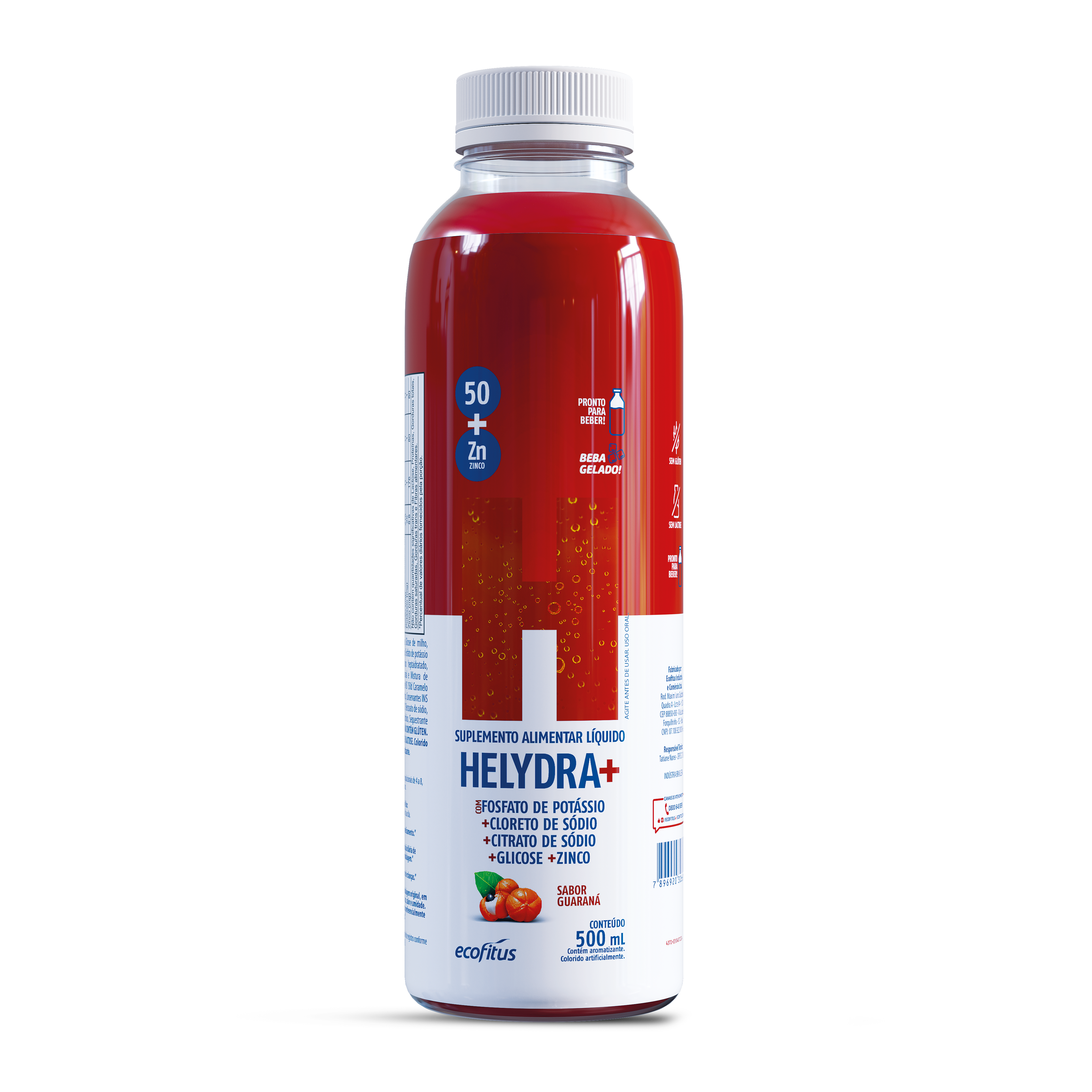 Helydra Guaraná 500 mL